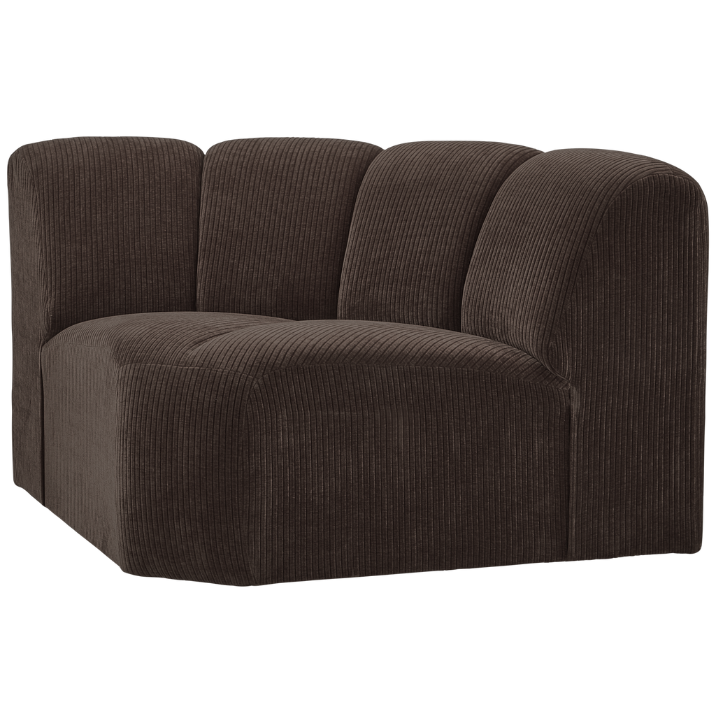 MOJO CORNER ELEMENT RIB FABRIC BROWN