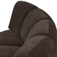 Laden Sie das Bild in den Galerie-Viewer, MOJO CORNER ELEMENT RIB FABRIC BROWN