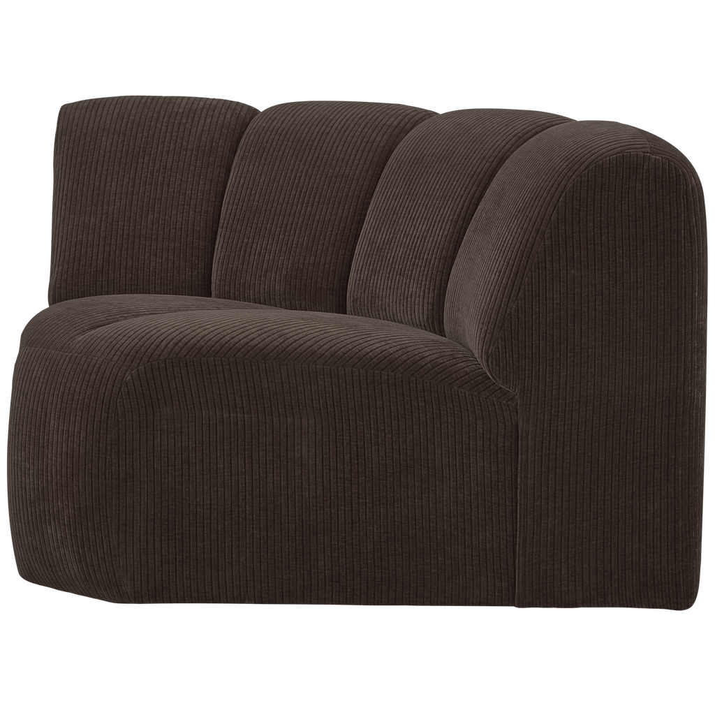 MOJO CORNER ELEMENT RIB FABRIC BROWN