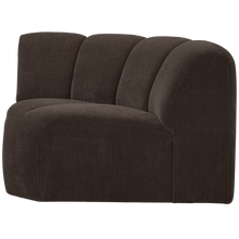 Laden Sie das Bild in den Galerie-Viewer, MOJO CORNER ELEMENT RIB FABRIC BROWN