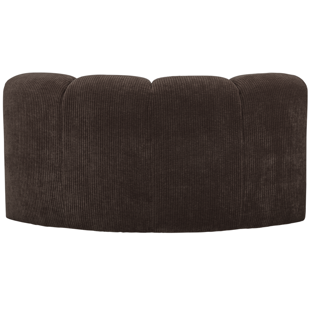 MOJO CORNER ELEMENT RIB FABRIC BROWN
