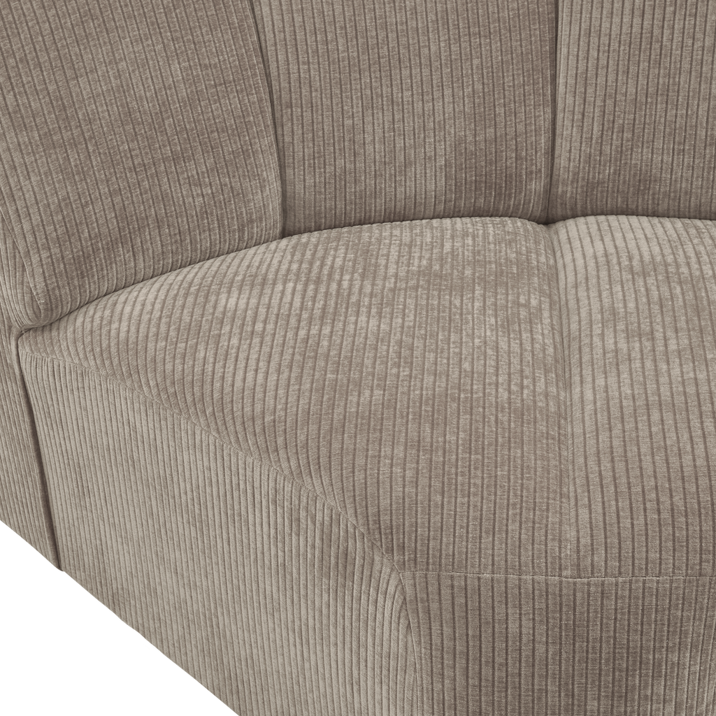 MOJO CORNER ELEMENT RIB FABRIC DARK SAND
