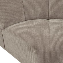 Laden Sie das Bild in den Galerie-Viewer, MOJO CORNER ELEMENT RIB FABRIC DARK SAND