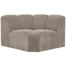 Laden Sie das Bild in den Galerie-Viewer, MOJO CORNER ELEMENT RIB FABRIC DARK SAND
