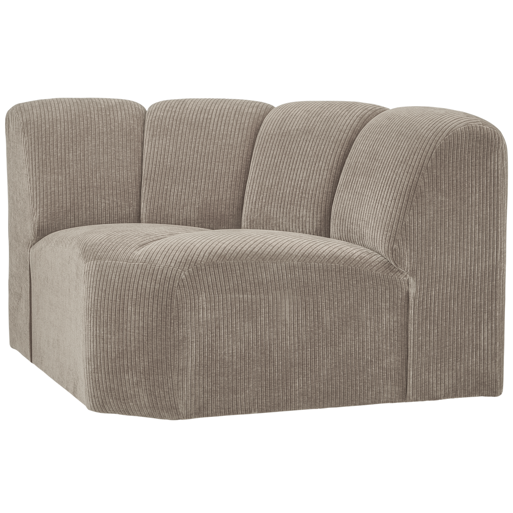 MOJO CORNER ELEMENT RIB FABRIC DARK SAND