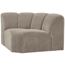 Laden Sie das Bild in den Galerie-Viewer, MOJO CORNER ELEMENT RIB FABRIC DARK SAND