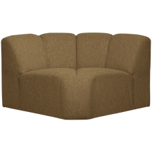 Laden Sie das Bild in den Galerie-Viewer, MOJO CORNER ELEMENT BOUCLE YELLOW/BROWN MELANGE