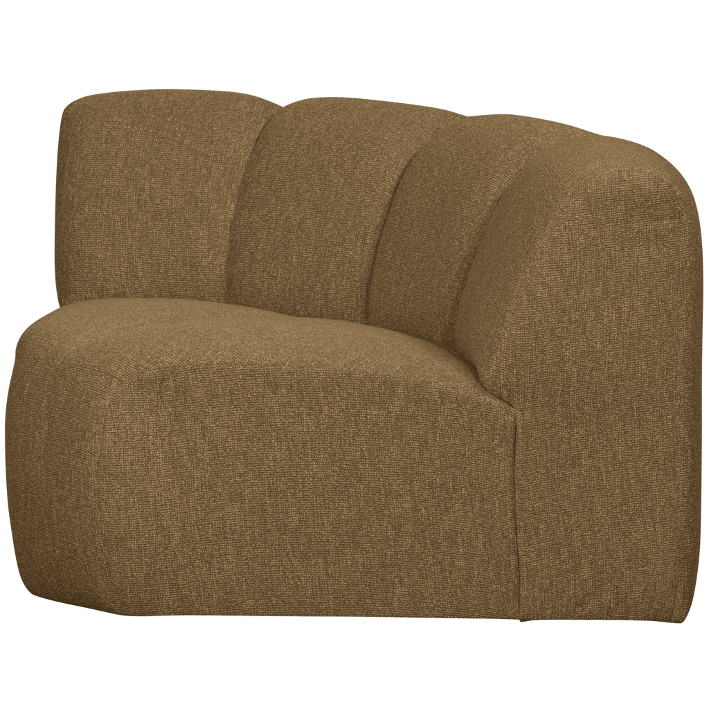 MOJO CORNER ELEMENT BOUCLE YELLOW/BROWN MELANGE