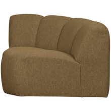 Laden Sie das Bild in den Galerie-Viewer, MOJO CORNER ELEMENT BOUCLE YELLOW/BROWN MELANGE