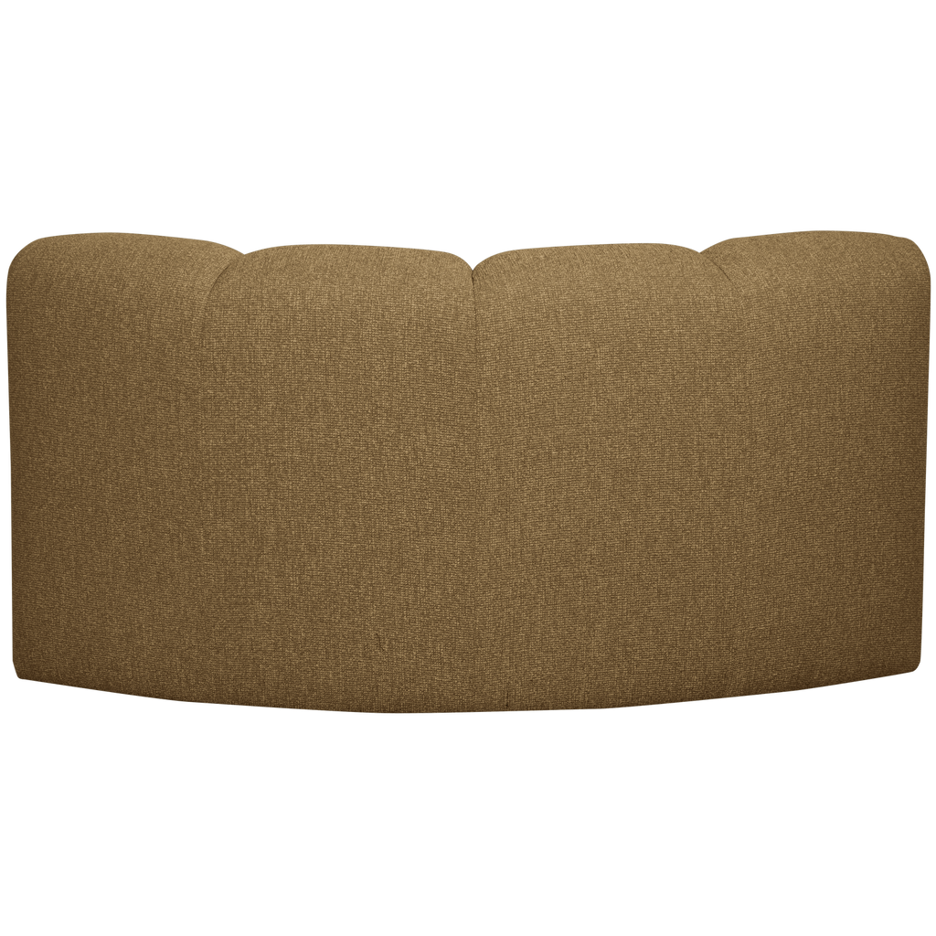 MOJO CORNER ELEMENT BOUCLE YELLOW/BROWN MELANGE