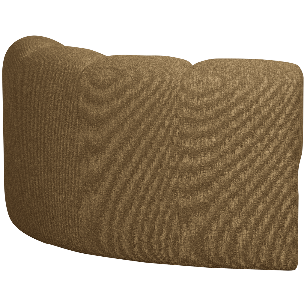 MOJO CORNER ELEMENT BOUCLE YELLOW/BROWN MELANGE