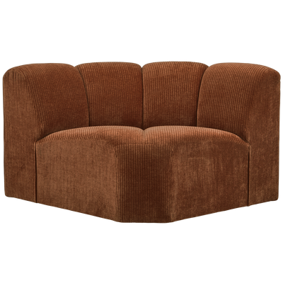 MOJO CORNER ELEMENT RIB FABRIC RUST BROWN