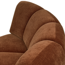 Laden Sie das Bild in den Galerie-Viewer, MOJO CORNER ELEMENT RIB FABRIC RUST BROWN