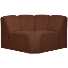 Laden Sie das Bild in den Galerie-Viewer, MOJO CORNER ELEMENT BOUCLE RUST BROWN MELANGE