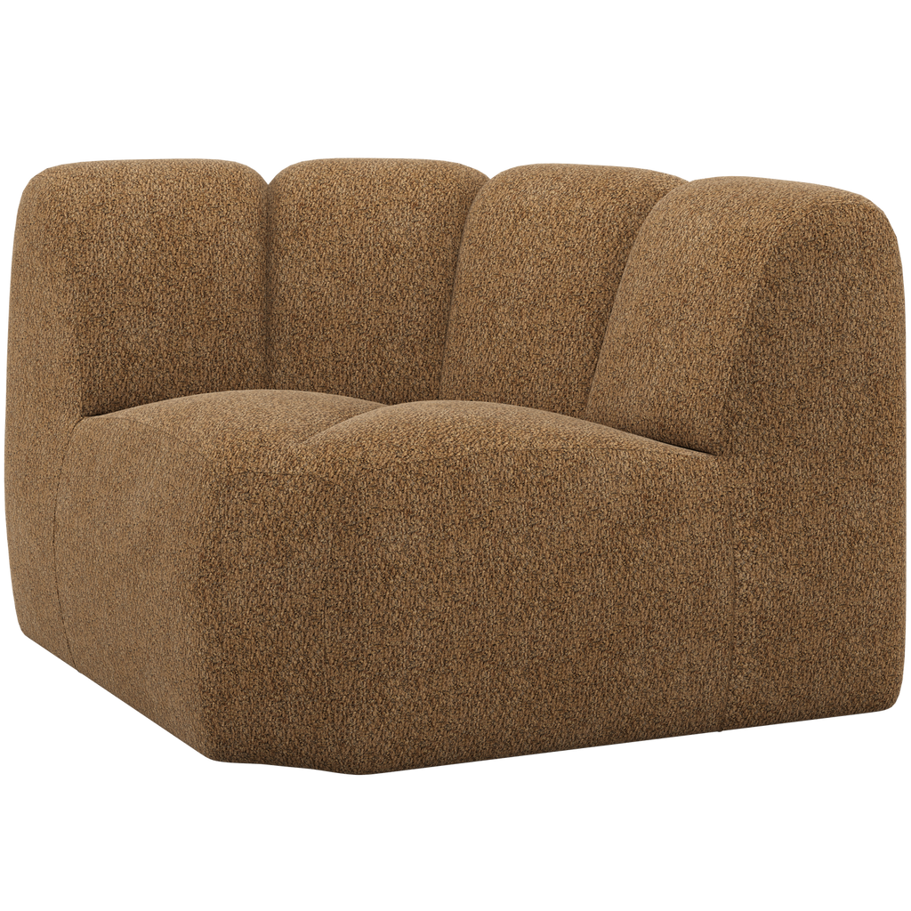 MOJO CORNER ELEMENT WOOLLY FABRIC HONEY YELLOW