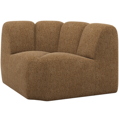 MOJO CORNER ELEMENT WOOLLY FABRIC HONEY YELLOW