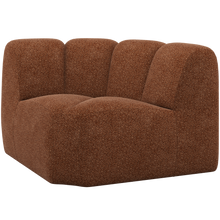 Laden Sie das Bild in den Galerie-Viewer, MOJO CORNER ELEMENT WOOLLY FABRIC RUST BROWN