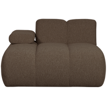Laden Sie das Bild in den Galerie-Viewer, MOJO CHAISE LONGUE ELEMENT LEFT BOUCLE BROWN MELANGE