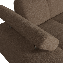 Laden Sie das Bild in den Galerie-Viewer, MOJO CHAISE LONGUE ELEMENT LEFT BOUCLE BROWN MELANGE