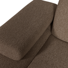 Laden Sie das Bild in den Galerie-Viewer, MOJO CHAISE LONGUE ELEMENT LEFT BOUCLE BROWN MELANGE
