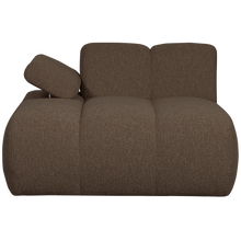 Laden Sie das Bild in den Galerie-Viewer, MOJO CHAISE LONGUE ELEMENT LEFT BOUCLE BROWN MELANGE