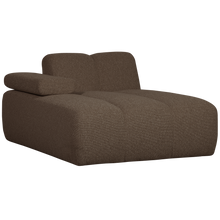 Laden Sie das Bild in den Galerie-Viewer, MOJO CHAISE LONGUE ELEMENT LEFT BOUCLE BROWN MELANGE