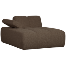 Laden Sie das Bild in den Galerie-Viewer, MOJO CHAISE LONGUE ELEMENT LEFT BOUCLE BROWN MELANGE