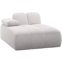 Laden Sie das Bild in den Galerie-Viewer, MOJO CHAISE LONGUE ELEMENT LEFT BOUCLE ECRU MELANGE