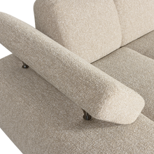 Laden Sie das Bild in den Galerie-Viewer, MOJO CHAISE LONGUE ELEMENT LEFT BOUCLE BEIGE MELANGE