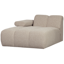 Laden Sie das Bild in den Galerie-Viewer, MOJO CHAISE LONGUE ELEMENT LEFT BOUCLE BEIGE MELANGE