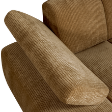 Laden Sie das Bild in den Galerie-Viewer, MOJO CHAISE LONGUE ELEMENT LEFT RIB FABRIC HONEY YELLO