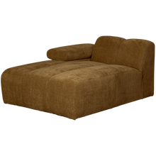Laden Sie das Bild in den Galerie-Viewer, MOJO CHAISE LONGUE ELEMENT LEFT RIB FABRIC HONEY YELLO