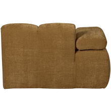 Laden Sie das Bild in den Galerie-Viewer, MOJO CHAISE LONGUE ELEMENT LEFT RIB FABRIC HONEY YELLO