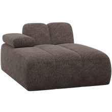 Laden Sie das Bild in den Galerie-Viewer, MOJO CHAISE LONGUE ELEMENT LEFT WOOLLY BROWN