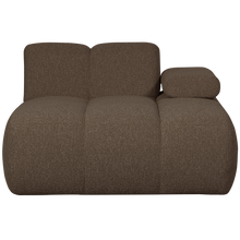 Laden Sie das Bild in den Galerie-Viewer, MOJO CHAISE LONGUE ELEMENT RIGHT BOUCLE BROWN MELANGE