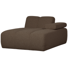 Laden Sie das Bild in den Galerie-Viewer, MOJO CHAISE LONGUE ELEMENT RIGHT BOUCLE BROWN MELANGE