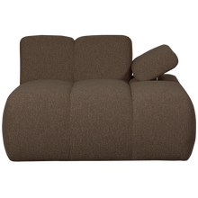 Laden Sie das Bild in den Galerie-Viewer, MOJO CHAISE LONGUE ELEMENT RIGHT BOUCLE BROWN MELANGE