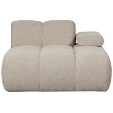 Laden Sie das Bild in den Galerie-Viewer, MOJO CHAISE LONGUE ELEMENT RIGHT BOUCLE BEIGE MELANGE