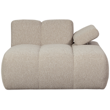 Laden Sie das Bild in den Galerie-Viewer, MOJO CHAISE LONGUE ELEMENT RIGHT BOUCLE BEIGE MELANGE