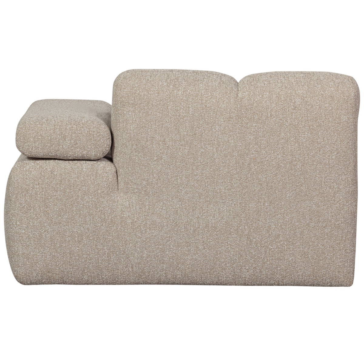 MOJO CHAISE LONGUE ELEMENT RIGHT BOUCLE BEIGE MELANGE