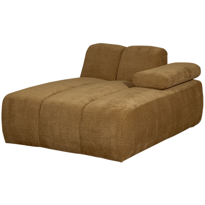 MOJO CHAISE LONGUE ELEMENT RIGHT RIB FABRIC HONEY YELLO