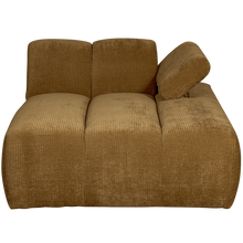Laden Sie das Bild in den Galerie-Viewer, MOJO CHAISE LONGUE ELEMENT RIGHT RIB FABRIC HONEY YELLO