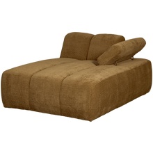 Laden Sie das Bild in den Galerie-Viewer, MOJO CHAISE LONGUE ELEMENT RIGHT RIB FABRIC HONEY YELLO