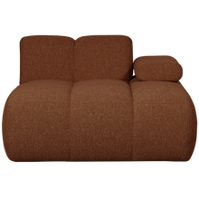 Laden Sie das Bild in den Galerie-Viewer, MOJO CHAISE LONGUE ELEMENT RIGHT BOUCLE RUST BROWN MELANGE