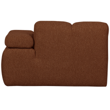 Laden Sie das Bild in den Galerie-Viewer, MOJO CHAISE LONGUE ELEMENT RIGHT BOUCLE RUST BROWN MELANGE