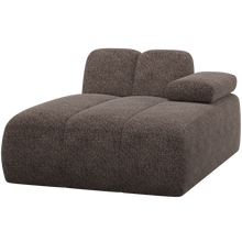 Laden Sie das Bild in den Galerie-Viewer, MOJO CHAISE LONGUE ELEMENT RIGHT WOOLLY BROWN