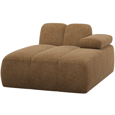 MOJO CHAISE LONGUE ELEMENT RIGHT WOOLLY HONEY YELLOW