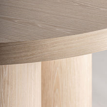 Load image into Gallery viewer, Cream Oak Wood Dining Table