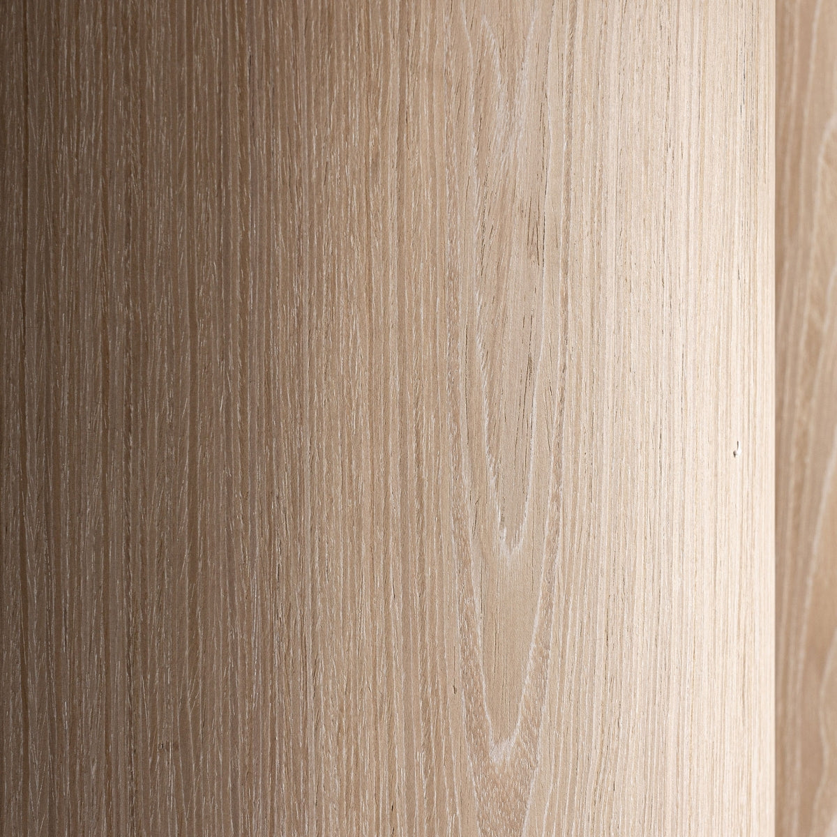 Cream Oak Wood Dining Table