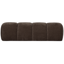 Load image into Gallery viewer, MOJO DINING BENCH 164 CM RIB FABRIC BROWN